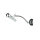 LED Spiegelleuchte IP44 Chrom Metall mit Schalter B: 55 cm