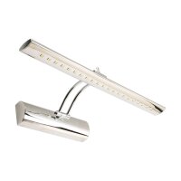 LED Spiegelleuchte Edelstahl mit Schalter B: 40,5 cm in...
