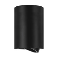 Deckenspot Schwarz GU10 Ø 7 cm H: 10 cm klein...