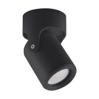 Deckenstrahler Schwarz Ø 7,6 cm klein 1-flammig...