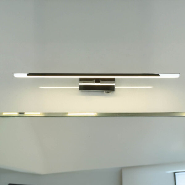 Wandlampe mit Schalter IP44 LED 4000 K neutralweiß B: 55,5 cm
