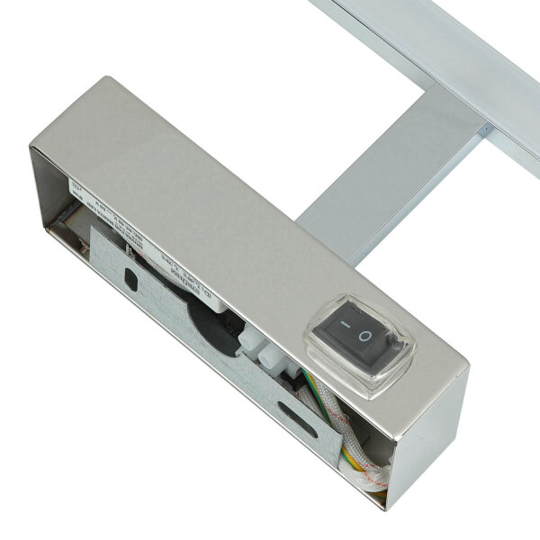 Wandlampe mit Schalter IP44 LED 4000 K neutralweiß B: 55,5 cm