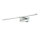 Wandlampe mit Schalter IP44 LED 4000 K neutralweiß B: 55,5 cm