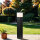 Wegeleuchte 50 cm klein IP44 E27 Schwarz Weiß eckig