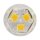 LED Leuchtmittel G9 Weiß Klar 2900K 536lm 6W Ø 16 mm H: 60 mm