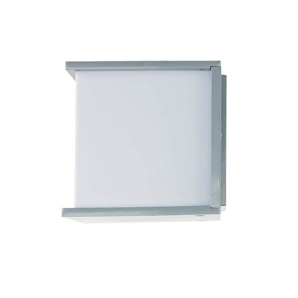 Hausnummernleuchte E27 IP54 B: 16,5 cm Grau Weiß