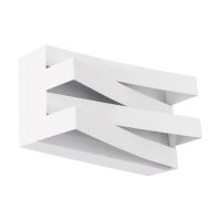 LED Wandlampe Weiß B: 20 cm klein Metall 4200 K 660...