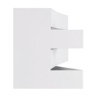 LED Wandlampe Weiß B: 20 cm klein Metall 4200 K 660...