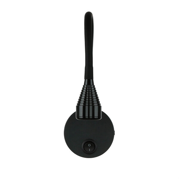 LED Wandleuchte Schwanenhals Schalter Schwarz 4100 K 245 lm