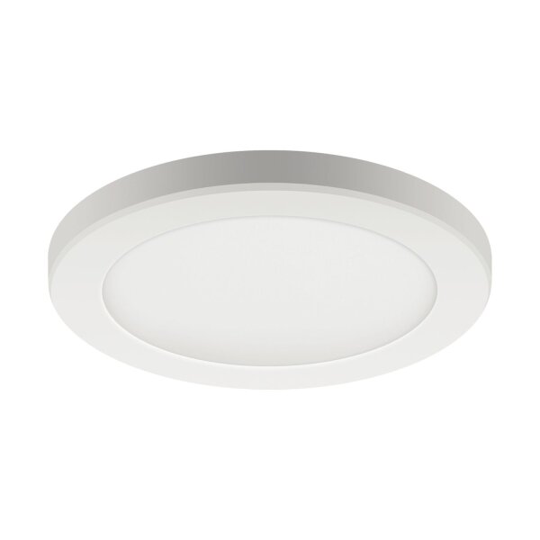 Deckenlampe LED Ø 22 cm rund neutralweiß Weiß 4700 K 1820 lm
