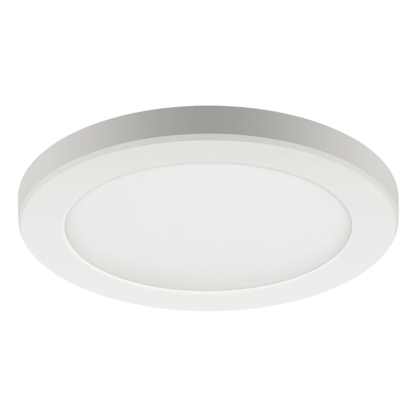 LED Deckenleuchte Bad Ø 29,8 cm 4700 K 2490 lm Weiß
