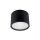 LED Deckenleuchte Schwarz &Oslash; 10 cm H: 7 cm 4100 K 580 lm