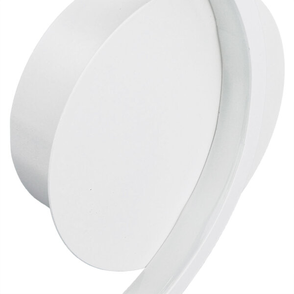 LED Wandleuchte Ring Ø 19,5 cm 4100 K Metall 760 lm Weiß