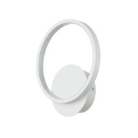 LED Wandleuchte Ring Ø 19,5 cm 4100 K Metall 760...