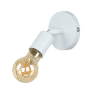 Wandspot Metall E27 Ø 9,8 cm rund schwenkbar...