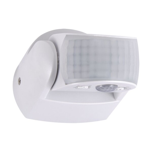Bewegungsmelder für Außenlampen B: 76 mm IP65 180° / 360° Weiß