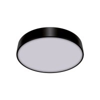 LED Deckenleuchte rund Ø 40 cm 4000 K 1780lm Schwarz