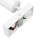 Wandleuchte mit Schalter Weiß GU10 H: 14 cm schwenkbar