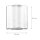 Außenleuchte Schwarz IP54 GU10 Ø 8 cm Aluminium Glas