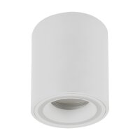 Deckenleuchte Weiß Ø 8 cm H: 10 cm Aluminium...
