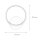 LED Wandlampe Schwarz Ring Ø 19,5 cm Aluminium 4100 K