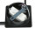 LED Wandlampe Schwarz H: 29 cm 4100 K dekorativ Metall