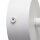 Wandlampe Weiß Ø 7 cm klein schwenkbar GU10 Metall Glas IP44
