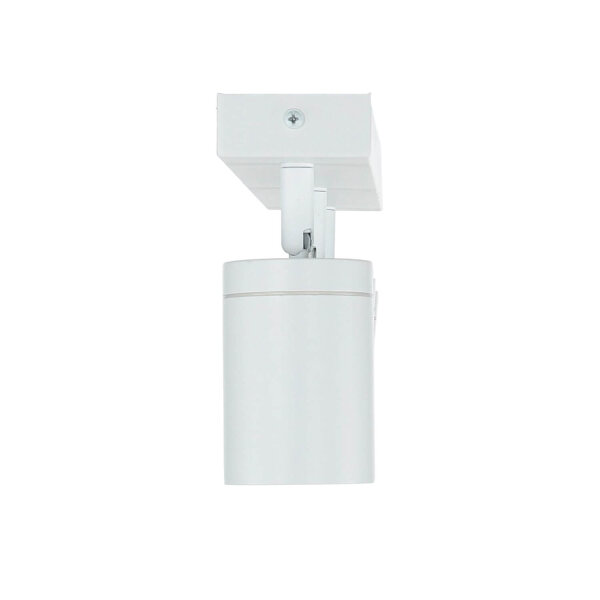 Deckenspot IP44 Weiß B: 39 cm klein 3-flammig GU10 schwenkbar