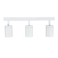 Deckenspot IP44 Weiß B: 39 cm klein 3-flammig GU10...