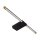 LED Spiegelleuchte Schwarz Gold IP44 4100 K 730 lm B: 50cm