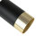 Deckenlampe klein Ø 5,5 cm H: 10 cm Schwarz Gold GU10 Aufputz