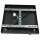 Deckenleuchte Metall B: 25 cm eckig 4x GU10 Schwarz Gold