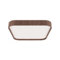 LED Deckenlampe IP44 4100 K B: 33 cm Holz-Optik...