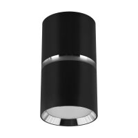 Deckenleuchte Schwarz Chrom Ø 5,5 cm H: 10 cm...