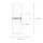 Wandleuchte H: 15c m klein Weiß Chrom 2x GU10 Up Down