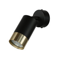 Wandlampe Metall Ø 7 cm klein schwenkbar GU10 in...