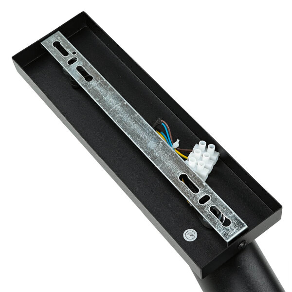 Deckenleuchte 2-flammig B: 25 cm klein GU10 Schwarz Gold
