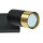 Deckenleuchte 2-flammig B: 25 cm klein GU10 Schwarz Gold