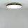 LED Deckenlampe Ø 23 cm H: 5 cm IP44 Schwarz Weiß 4000 K