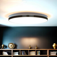 LED Deckenleuchte rund Ø 23 cm H: 5 cm IP44 4000 K...