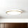 LED Deckenlampe rund Ø 28 cm 4000 K neutralweiß in Weiß Gold