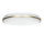 LED Deckenleuchte Weiß Gold Ø 33 cm rund 4000 K 1040 lm IVAN