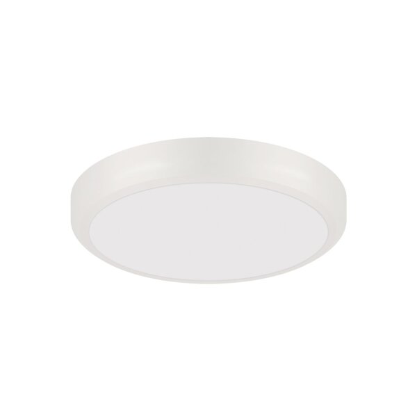 LED Deckenleuchte rund D: 17 cm Weiß 4400 K 1450 lm