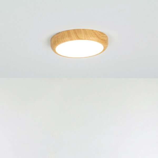 LED Deckenleuchte rund Ø 17 cm klein 2 Lichtmodi 1450 lm