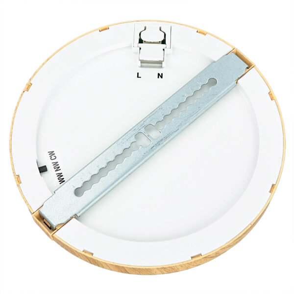 LED Deckenleuchte rund Ø 17 cm klein 2 Lichtmodi 1450 lm