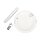 LED Deckenlampe Weiß Ø 22,5 cm rund 4400 K LARA