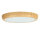 LED Deckenleuchte Holz Optik Ø 25 cm rund 2 Lichtmodi