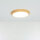LED Deckenleuchte Holz Optik Ø 25 cm rund 2 Lichtmodi
