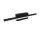 LED Wandlampe IP44 B: 40 cm Edelstahl 4000 K Schwarz