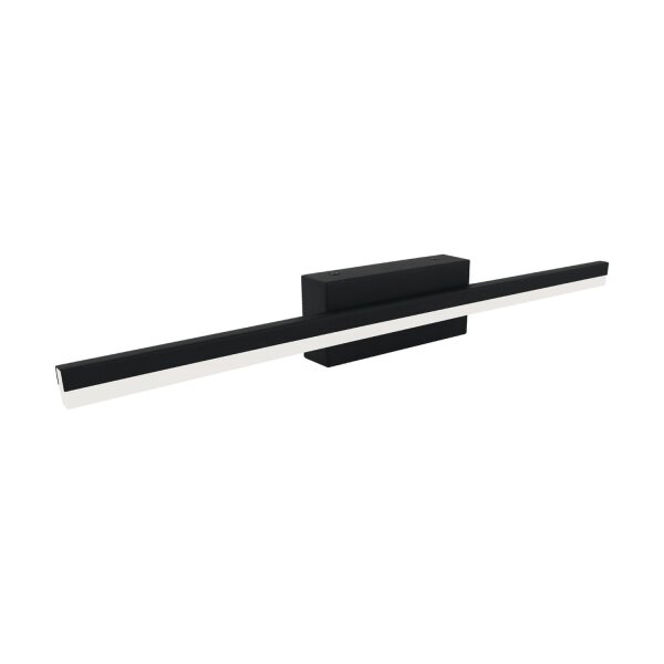 LED Spiegelleuchte Schwarz B: 50 cm neutralweiß 4000 K IP44